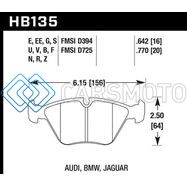 HAWK PERFORMANCE HB135U.760 91-93 BMW M5/95-02 DTC-70 RACE FRONT BRAKE PADS