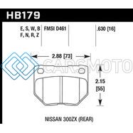 HAWK PERFORMANCE HB179W.630 06-07 WRX DTC-30 REAR RACE PADS