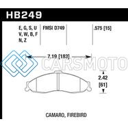 HAWK PERFORMANCE HB249F.575 HPS STREET BRAKE PADS