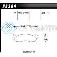 HAWK PERFORMANCE HB264P.575 SUPER DUTY STREET BRAKE PADS