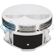 JE PISTONS 105040 350 SBC FLAT TOP SET OF 8 PISTONS