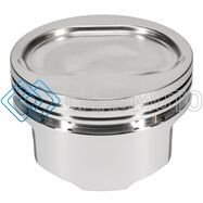 JE PISTONS 139628 350 SBC DISH -16CC- SET OF 8 PISTONS