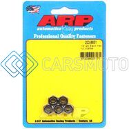 ARP 200-8651 1/4-28 BLACK COARSE HEX NUT KIT (5/PKG)