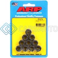 ARP 200-8734 3/8-16 BLACK HEX NUT KIT (QTY 10)