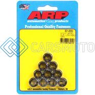 ARP 301-8350 M10X1.25 SML CLR/LOW HEAD 12PT NUT KIT 8740 CHROME MOLY BLACK - 10 PK