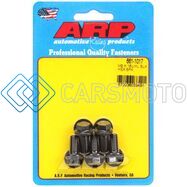 ARP 661-1017 M8 X 1.25 X 16 HEX BLACK OXIDE BOLTS (5/PKG)