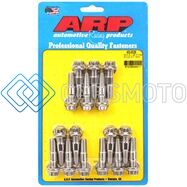 ARP 400-8036 M10 X 1.25 X 48 STAINLESS STEEL 12PT BROACHED STUD KIT (16/PKG)