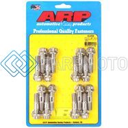 ARP 400-8038 M10 X 1.25/1.50 X 48 STAINLESS STEEL 12PT BROACHED STUD KIT (16/PKG)