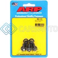 ARP 660-1016 M6 X 1.00 X 12  HEX BLACK OXIDE BOLTS (5/PKG)