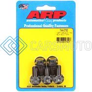 ARP 744-0750 3/8-24 X 0.750 12PT 7/16 WRENCHING BLACK OXIDE BOLTS (5/PKG)