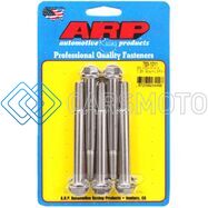 ARP 763-1011 M10 X 1.25 X 90 SS HEX BOLTS (5/PKG)