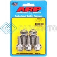 ARP 765-1001 M12 X 1.75 X 25 HEX BLACK SS BOLTS (5/PKG)