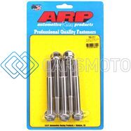 ARP 765-1011 M12 X 1.75 X 100 HEX BLACK SS BOLTS (5/PKG)
