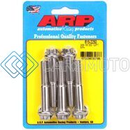 ARP 615-2250 3/8 IN.-16 RH THREAD, 2.25 IN 12 POINT SS 300 BOLTS - SET OF 5