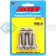ARP 625-1250 3/8 IN.-16 RH THREAD, 1.250 IN HEX HEAD SS 300 BOLTS - SET OF 5