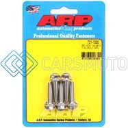 ARP 721-1000 1/4 IN.-28 RH THREAD, 1.00 IN HEX HEAD SS 300 BOLTS - SET OF 5