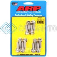 ARP 434-1101 SBC/GENIII LS 1/4 FLANGE SS HEX HEADER BOLT KIT