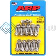 ARP 435-1804 BB CHEVY1-PC OIL PAN GASKET W/ ALUM TIMING COVER HEX BOLT KIT