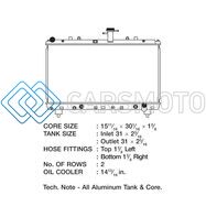 CSF 7052 12-15 CHEVROLET CAMARO SS RADIATOR