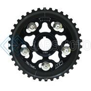 AEM 23-804BK 96-00 HONDA CIVIC / 96-97 HONDA DEL SOL D16 BLACK TRU-TIME CAM GEAR