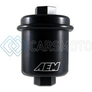 AEM 25-200BK 94-01 ACURA INTEGRA / 94-97 HONDA ACCORD / 96-00 CIVIC / 97-01 PRELUDE BLACK FUEL FILTER KIT