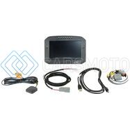 AEM 30-5702F CD-7G CARBON FLUSH DIGITAL DASH DISPLAY W/ INTERNAL 20HZ GPS & ANTENNA