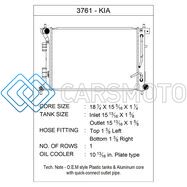 CSF 3761 14-16 KIA FORTE KOUP 1.6L OEM PLASTIC RADIATOR