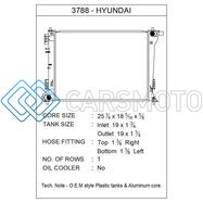 CSF 3788 16-20 HYUNDAI TUCSON 2.0L OEM PLASTIC RADIATOR