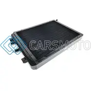 CSF 8075V 2014+ BMW M3/M4 (F8X) FRONT MOUNT HEAT EXCHANGER W/ROCK GUARD - BLACK