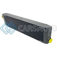 CSF 8111 UNIVERSAL SIGNAL-PASS OIL COOLER (RSR STYLE) - M22 X 1.5 - 24IN L X 5.75IN H X 2.16IN W