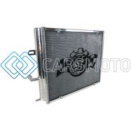 CSF 8131 BMW B58/B48 FRONT MOUNT TRIPLE-PASS HEAT EXCHANGER W/ROCK GUARD