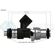 INJECTOR DYNAMICS 1700.48.14.14.2 ID1700 08 OUTLANDER ATV INJECTORS