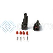 INJECTOR DYNAMICS 93.2 UNIVERSAL FUEL USCAR INJECTOR MALE CONNECTOR KIT