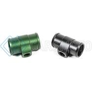 RADIUM ENGINEERING 14-0062 UNIVERSAL HOSE BARB ADAPTER FOR 1-3/4IN ID HOSE ( W/ 1/4NPT PORT) - GREEN