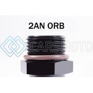 RADIUM ENGINEERING 14-0427 FITTING 2AN ORB PLUG