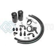 RADIUM ENGINEERING 20-0324-FL DUAL CATCH CAN KIT 2011-2014 MUSTANG GT FLUID LOCK
