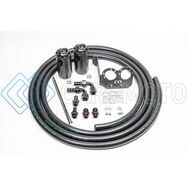 RADIUM ENGINEERING 20-0329-FL DUAL CATCH CAN KIT S197 SHELBY GT500 FLUID LOCK