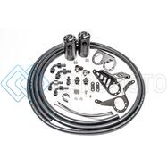 DUAL 20-0387-FL CATCH CAN KIT, MK4 SUPRA, FLUID LOCK / 1994-2002 TOYOTA SUPRA (ALL VERSIONS)