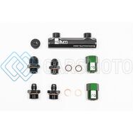 RADIUM ENGINEERING 20-0463 BOSCH PUMPS 4 PORT MANIFOLD REUSES CHECK VALVES - UNIVERSAL