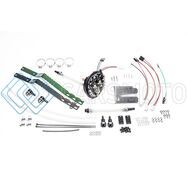 RADIUM ENGINEERING 20-0702-05 LATE NISSAN FUEL HANGER PLUMBING KIT MICROGLASS FILTER