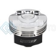 MANLEY 632705CE-4 15+ SUBARU FA20 WRX 86.50MM +.5MM BORE 10:1 DISH PISTON SET W/ RINGS (EXTREME DUTY)