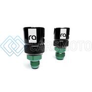 RADIUM ENGINEERING 14-0302 8AN DRY BREAK 27MM FITTING OUTER