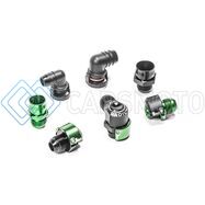 RADIUM ENGINEERING 14-0768 V2 QUICK CONNECT 15MM MALE TO 5/8IN BARB 90 DEGREE