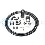 RADIUM ENGINEERING 20-1806-FL SINGLE CATCH CAN 6AN KIT FLUID LOCK