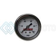 SNOW 0-100PSI SNF-20010 FUEL PRESSURE GAUGE (1/8IN NPT)