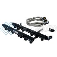 SNOW PERFORMANCE SNF-30014F 2021+ FORD F150 COYOTE FACTORY FIT FUEL RAIL KIT (PAIR)