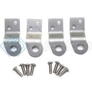 SNOW LS1 SNF-30160 60MM FUEL RAIL BRACKET (SET OF 4)