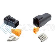 SNOW 4 SNF-50040 PIN DTP DEUTSCH CONNECTOR SET (10AWG-14AWG)