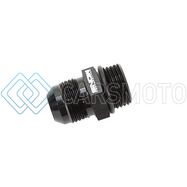 SNOW -10 SNF-60101 ORB TO -10AN STRAIGHT FITTING (BLACK)