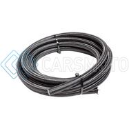 SNOW 6AN SNF-60615B BRAIDED STAINLESS PTFE HOSE - 15FT (BLACK)